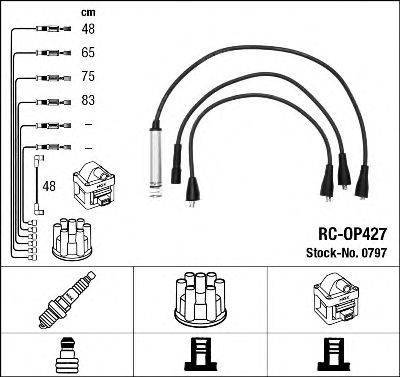 NGK 0797 Комплект проводов зажигания