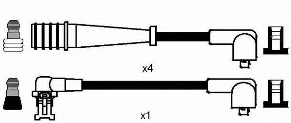 NGK 44287 Комплект проводов зажигания