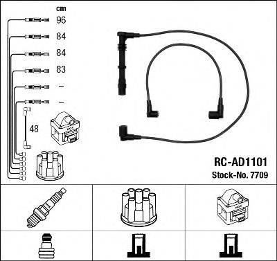 NGK 7709 Комплект проводов зажигания