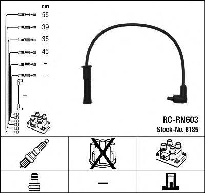 NGK 8185 Комплект проводов зажигания