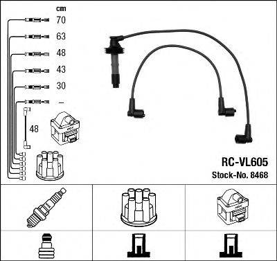 NGK 8468 Комплект проводов зажигания