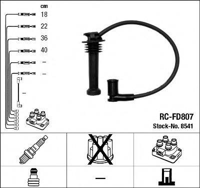 NGK 8541 Комплект проводов зажигания