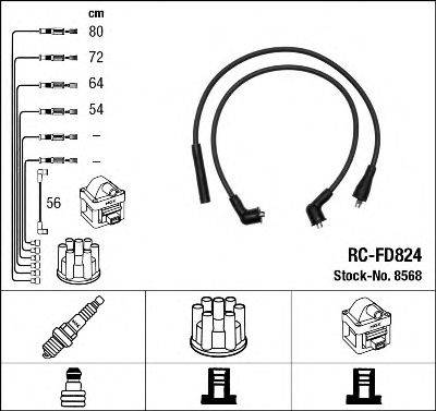 NGK 8568 Комплект проводов зажигания