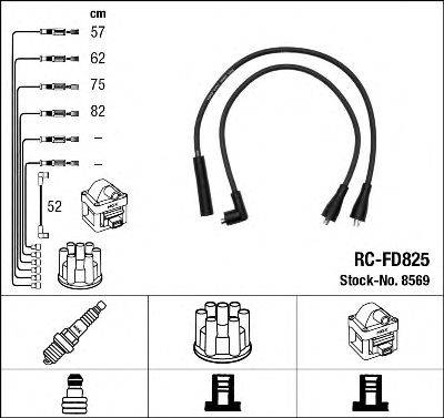 NGK 8569 Комплект проводов зажигания