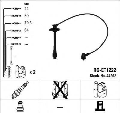 NGK 44262 Комплект проводов зажигания