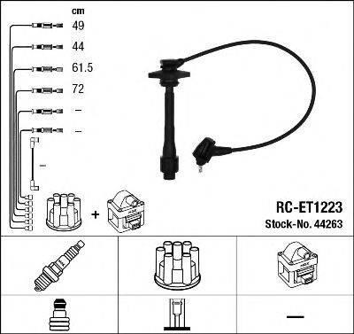 NGK 44263 Комплект проводов зажигания