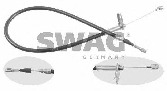 SWAG 10919957 Трос, стояночная тормозная система
