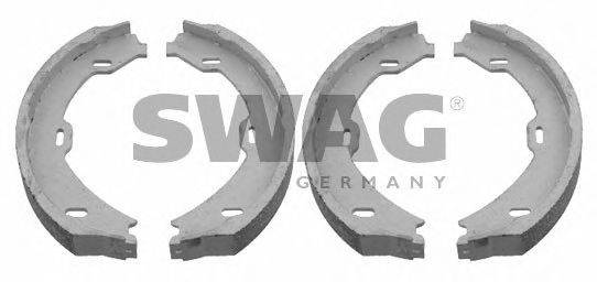 SWAG 10923198 Комплект тормозных колодок, стояночная тормозная система
