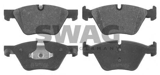 SWAG 20916825 Комплект тормозных колодок, дисковый тормоз