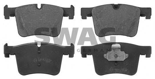 SWAG 20916861 Комплект тормозных колодок, дисковый тормоз