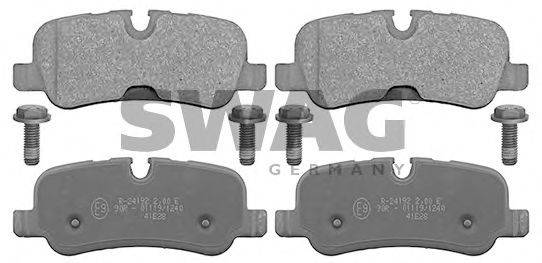 SWAG 22116118 Комплект тормозных колодок, дисковый тормоз
