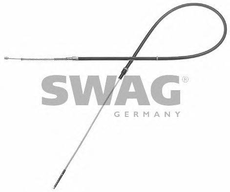 SWAG 30914236 Трос, стояночная тормозная система