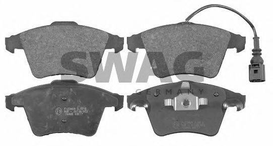 SWAG 30916465 Комплект тормозных колодок, дисковый тормоз