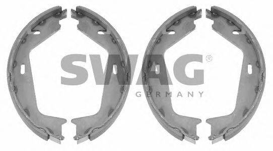 SWAG 55922154 Комплект тормозных колодок, стояночная тормозная система