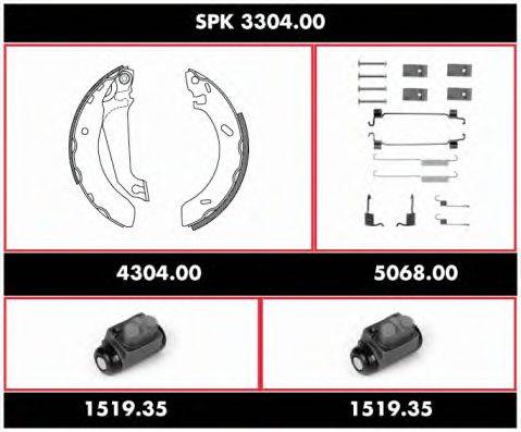 ROADHOUSE SPK330400 Комплект тормозов, барабанный тормозной механизм