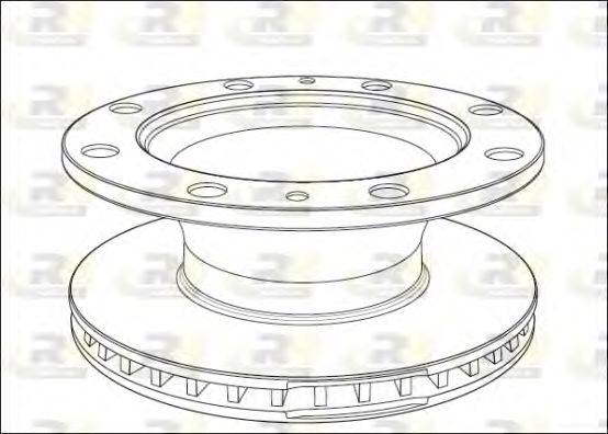 ROADHOUSE NSX101420 Тормозной диск