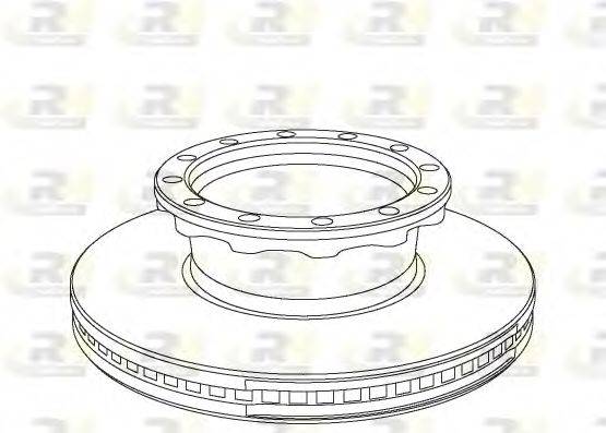 ROADHOUSE NSX102920 Тормозной диск