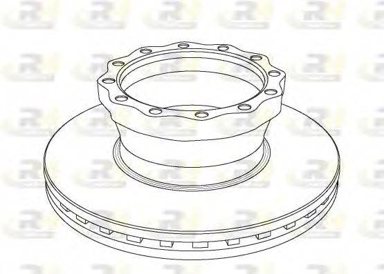 ROADHOUSE NSX104320 Тормозной диск