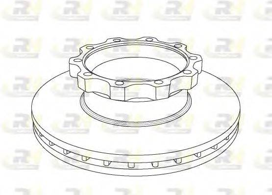 ROADHOUSE NSX104420 Тормозной диск