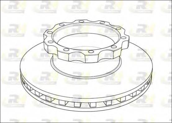 ROADHOUSE NSX104520 Тормозной диск