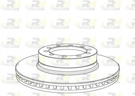 ROADHOUSE NSX107120 Тормозной диск