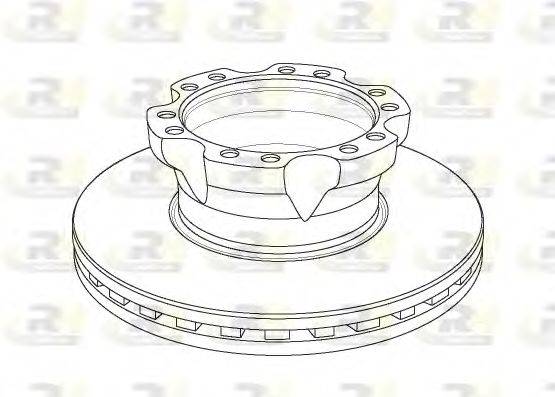 ROADHOUSE NSX115420 Тормозной диск