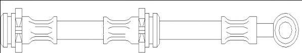 ROADHOUSE 190063 Тормозной шланг