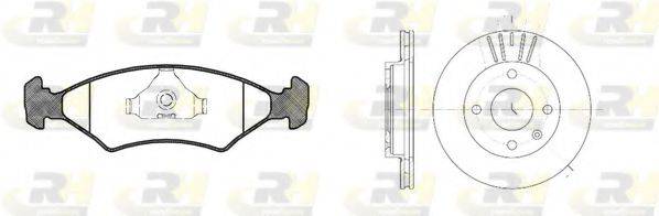 ROADHOUSE 811901 Комплект тормозов, дисковый тормозной механизм