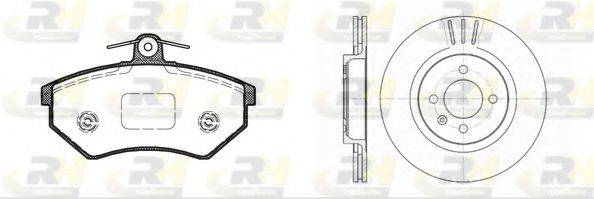ROADHOUSE 813403 Комплект тормозов, дисковый тормозной механизм