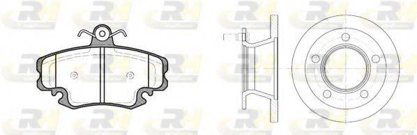 ROADHOUSE 814200 Комплект тормозов, дисковый тормозной механизм