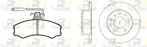 ROADHOUSE 814300 Комплект тормозов, дисковый тормозной механизм