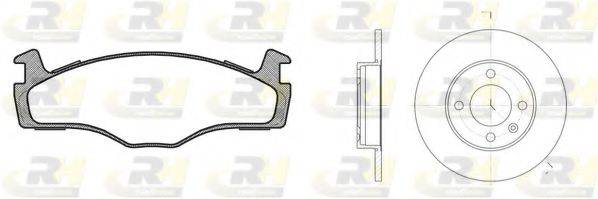 ROADHOUSE 817103 Комплект тормозов, дисковый тормозной механизм