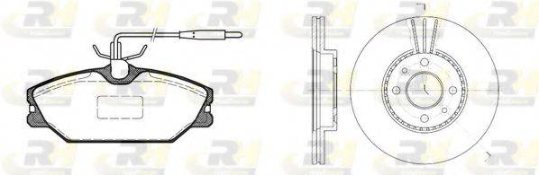 ROADHOUSE 820801 Комплект тормозов, дисковый тормозной механизм