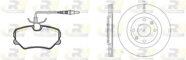 ROADHOUSE 826200 Комплект тормозов, дисковый тормозной механизм