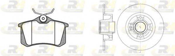 ROADHOUSE 826305 Комплект тормозов, дисковый тормозной механизм