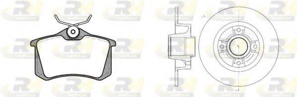 ROADHOUSE 826307 Комплект тормозов, дисковый тормозной механизм