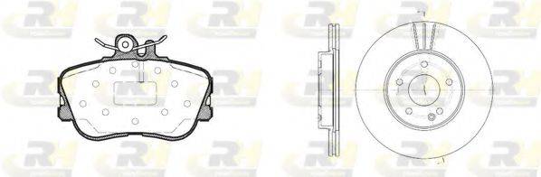 ROADHOUSE 844501 Комплект тормозов, дисковый тормозной механизм