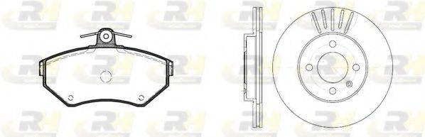 ROADHOUSE 863100 Комплект тормозов, дисковый тормозной механизм