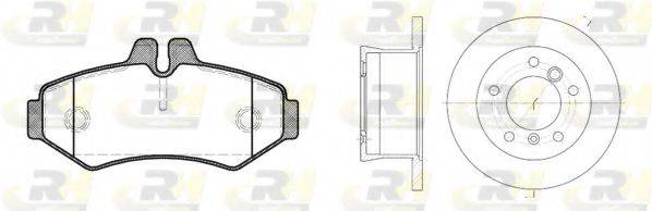 ROADHOUSE 873301 Комплект тормозов, дисковый тормозной механизм