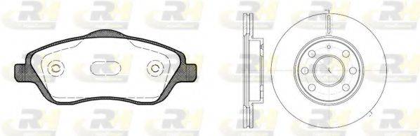 ROADHOUSE 877406 Комплект тормозов, дисковый тормозной механизм