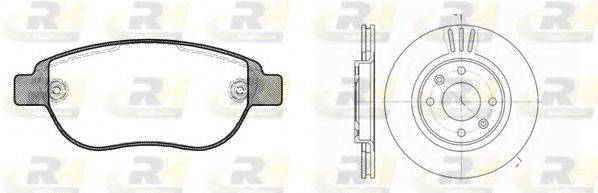 ROADHOUSE 884101 Комплект тормозов, дисковый тормозной механизм