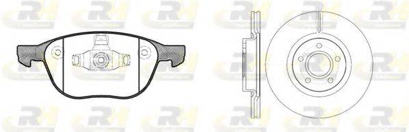 ROADHOUSE 8108201 Комплект тормозов, дисковый тормозной механизм