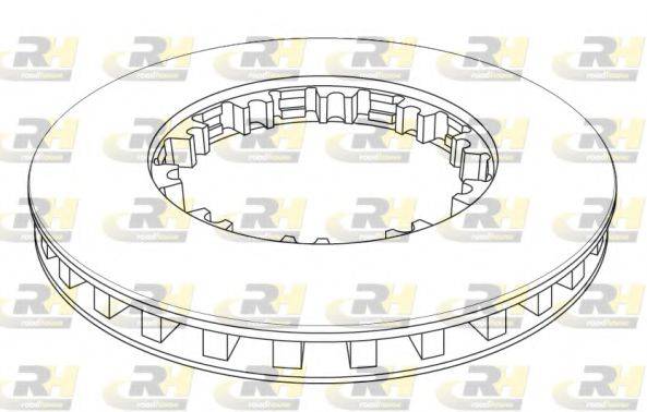 ROADHOUSE NSX114321 Тормозной диск