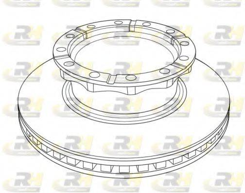 ROADHOUSE NSX122220 Тормозной диск