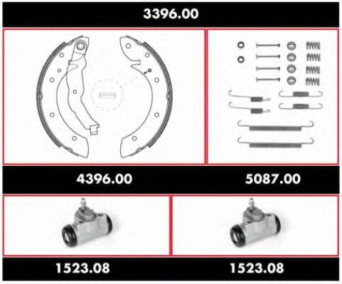 REMSA 339600 Комплект тормозов, барабанный тормозной механизм