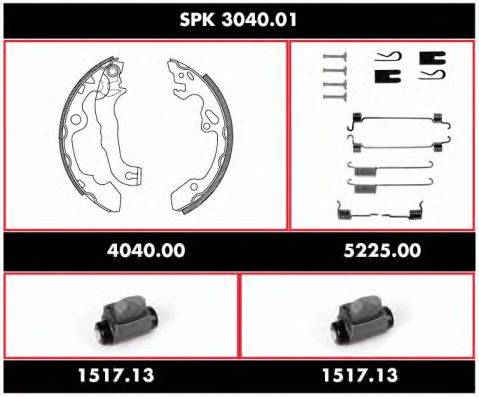 REMSA SPK304001 Комплект тормозов, барабанный тормозной механизм