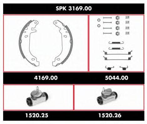 REMSA SPK316900 Комплект тормозов, барабанный тормозной механизм