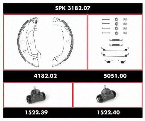 REMSA SPK318207 Комплект тормозов, барабанный тормозной механизм