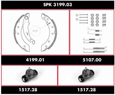 REMSA SPK319903 Комплект тормозов, барабанный тормозной механизм