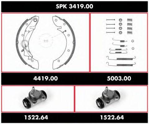 REMSA SPK341900 Комплект тормозов, барабанный тормозной механизм